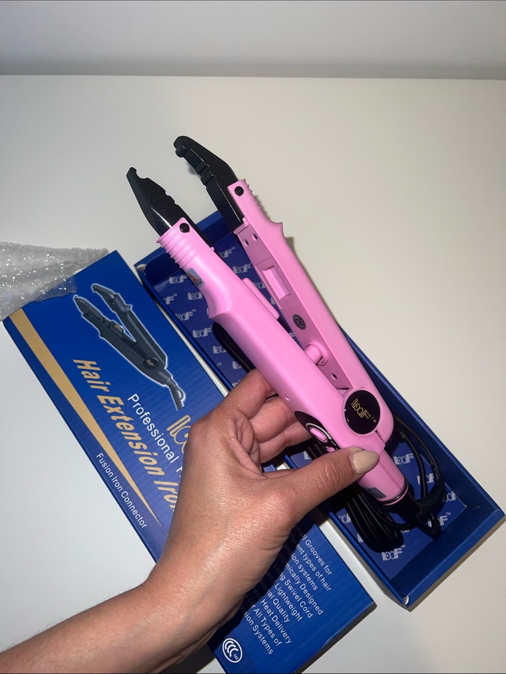 Professional Hair Extension Iron - Pink - Picture 3 of 4